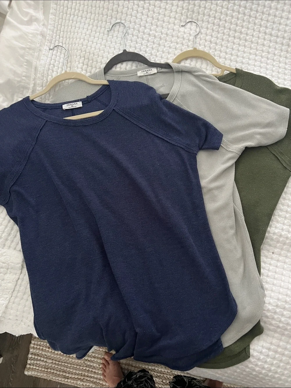 Women’s short sleeve long length shirt bundle - Picture 1 of 8